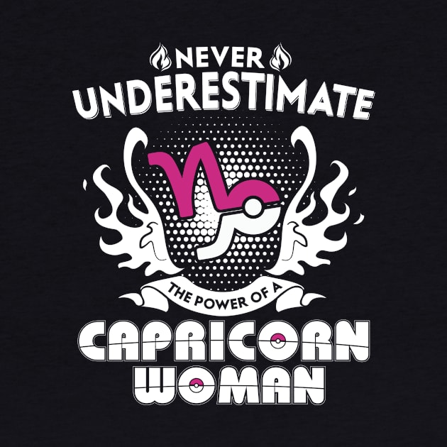 Capricorn Woman Never Underestimate The Power Of Capricorn by bestsellingshirts